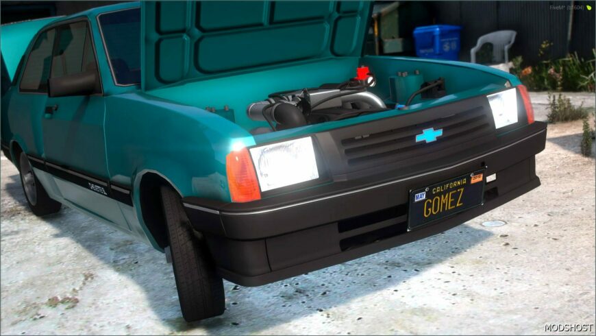 GTA 5 Chevrolet Vehicle Mod: 1988 Chevrolet Chevette Add-On | Tuning | Dials (Featured)