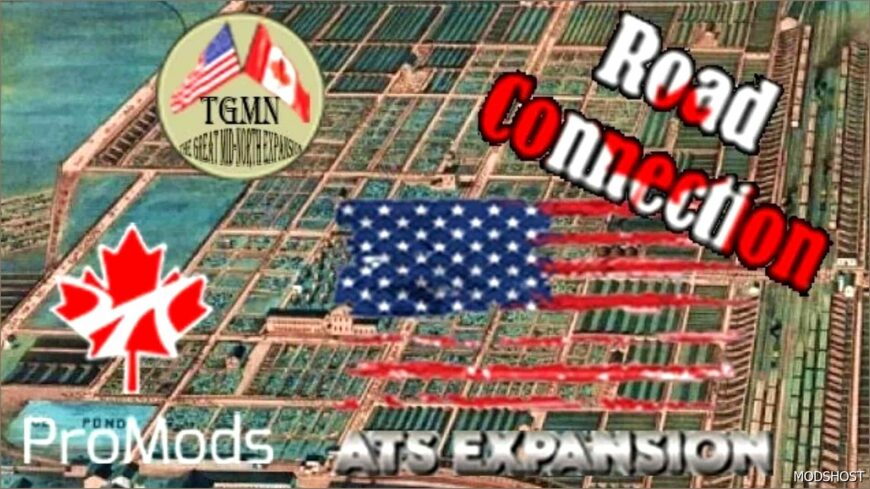 ATS ProMods Map Mod: Tgmn Promods Canada EPX RC V5.3 (Featured)