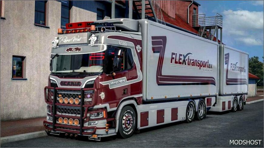 ETS2 Scania Truck Mod: R580 Megamod 1.50 (Featured)