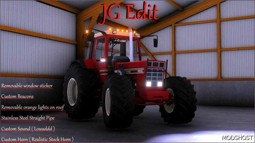 FS22 Case IH Tractor Mod: International 955XL Turbo Edit (Featured)