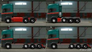 ETS2 Truck Mod: Spectransgroup 8X2/8X4 V5.1 1.50 (Image #3)