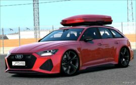 ETS2 Audi Car Mod: RS6 Avant C8 2020 V1.3 1.50 (Featured)