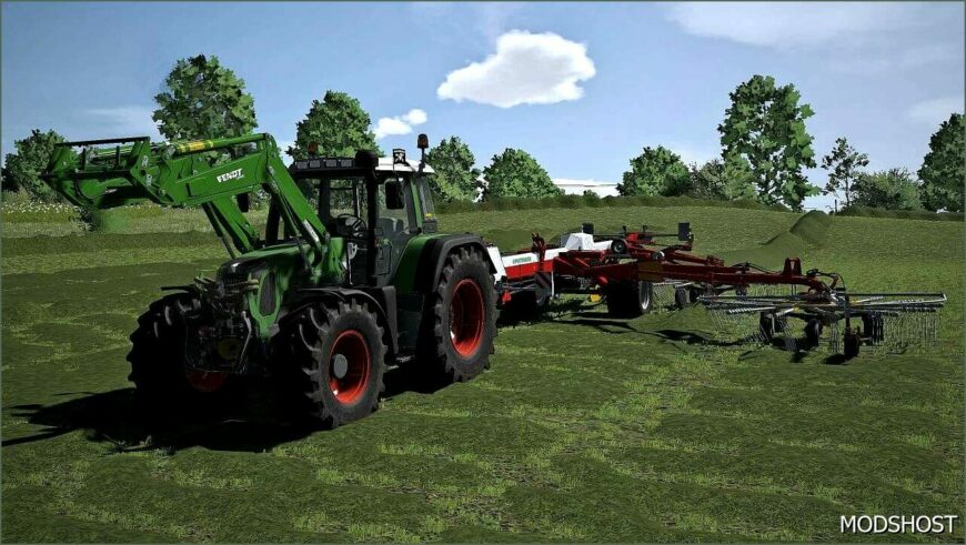 FS22 Fendt Tractor Mod: 700/800 Vario TMS V1.0.3 (Featured)