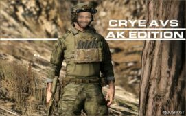 GTA 5 Player Mod: Crye AVS AK Editon (Image #4)