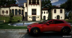 GTA 5 Ferrari Vehicle Mod: 2023 Ferrari Purosangue Add-On | Lods | Fivem (Image #5)