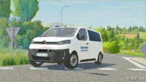 FS22 Citroën Vehicle Mod: Jumpy Gendarmerie Cynophile (Image #3)