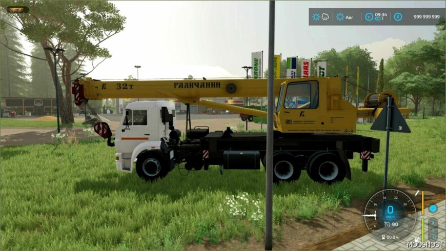 FS22 Kamaz Truck Mod: Crane Galician 6×4 V3.0 (Featured)