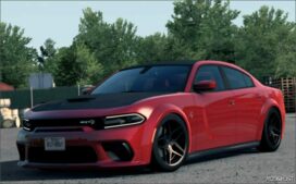ATS Dodge Car Mod: Charger SRT Hellcat Redeye Widebody 2021 V1.1 1.50 (Featured)