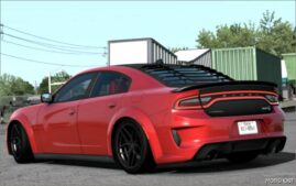 ATS Dodge Car Mod: Charger SRT Hellcat Redeye Widebody 2021 V1.1 1.50 (Image #3)