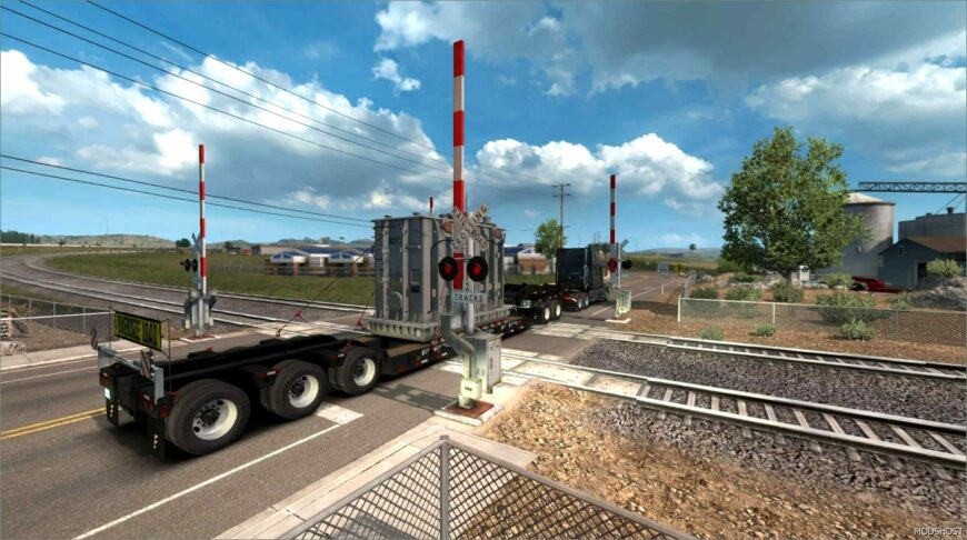 ATS Mod: Multiple Trailers in Traffic 1.50.2 (Featured)