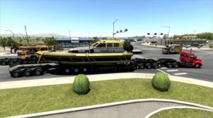 ATS Mod: Multiple Trailers in Traffic 1.50.2 (Image #4)