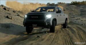 BeamNG Toyota Car Mod: Tundra TRD  Stock  Off-Road 2020 0.32 (Image #2)