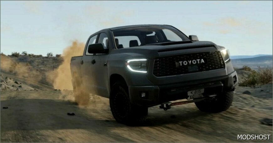 BeamNG Toyota Car Mod: Tundra TRD  Stock  Off-Road 2020 0.32 (Featured)
