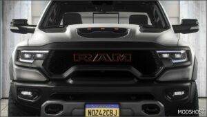 GTA 5 Dodge Vehicle Mod: 2021 Dodge RAM 1500 TRX Add-On (Image #2)