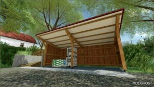 FS22 Placeable Mod: Open Shed Pack (Featured)
