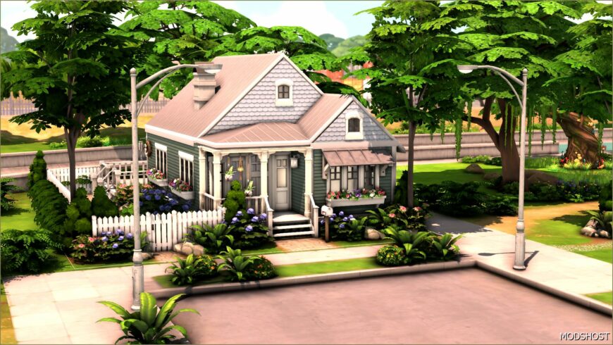 Sims 4 House Mod: Crick Cabana - NO CC (Featured)