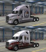 ETS2 Freightliner Mod: 50 Skins Pack for Freightliner Cascadia 1.50 (Image #2)