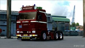 ETS2 Scania Truck Mod: 143M 500 V8 Intercargo V1.4 (Featured)