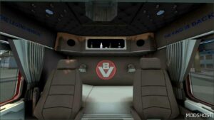 ETS2 Scania Truck Mod: 143M 500 V8 Intercargo V1.4 (Image #3)