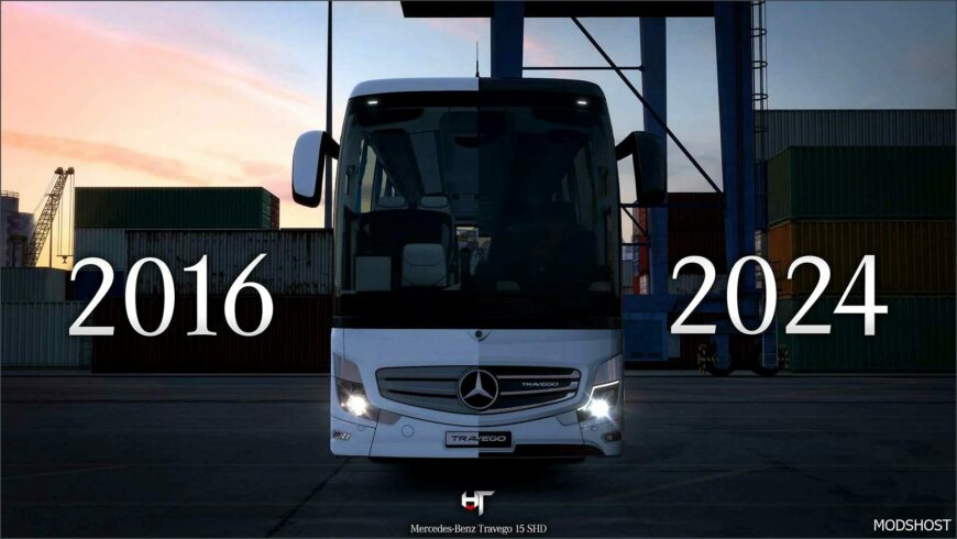 ETS2 Mercedes-Benz Bus Mod: NEW Travego 15 SHD 1.50 (Featured)