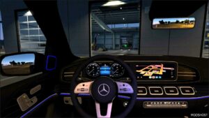 ETS2 Mercedes-Benz Car Mod: GLS Maybach 2023 V1.3 (Image #2)