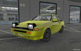 ETS2 Toyota Car Mod: Sprinter Trueno AE86 V2.7 1.50 (Featured)