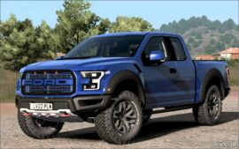 ETS2 Ford Car Mod: F-150 Raptor 2017 V2.3 1.50 (Featured)