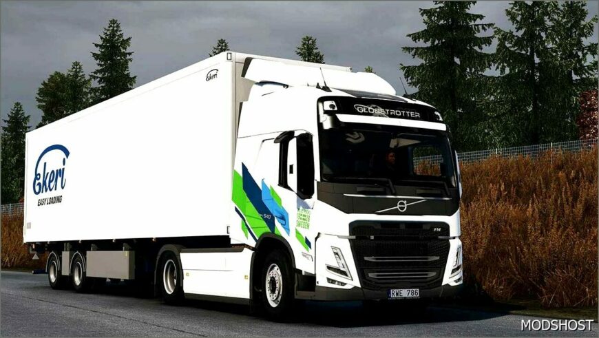 ETS2 Volvo Truck Mod: Fm/Fmx 2022 V1.2 (Featured)