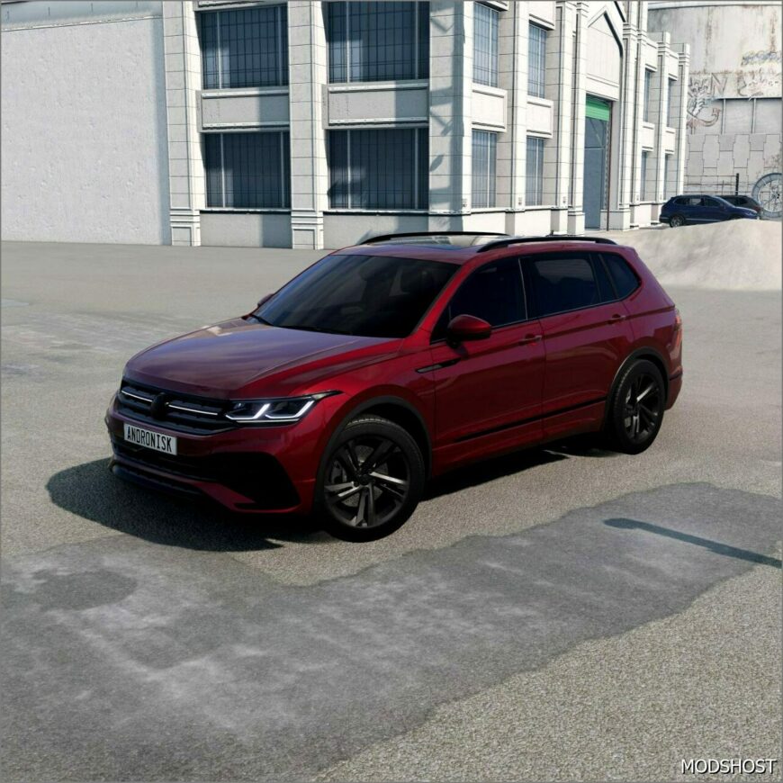 BeamNG Volkswagen Car Mod: Tiguan (facelift) 0.32 (Featured)