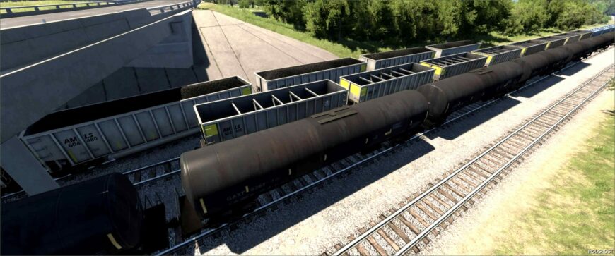 ATS Mod: More and Longer Trains (Beta) V1.5 (Featured)