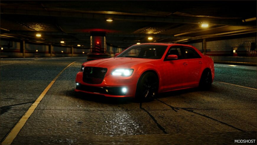 BeamNG Chrysler Car Mod: JSD Chrysler 300 2K23 V2.0 0.32 (Featured)