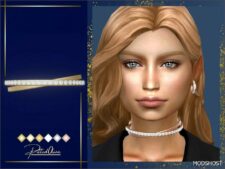 Sims 4 Female Accessory Mod: Jenna Choker (Featured)