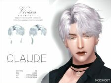 Sims 4 Male Mod: Claude Hairstyle (Featured)