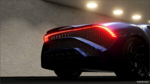 BeamNG Bugatti Car Mod: LA Voiture Noire 2022 0.32 (Image #3)