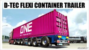 ETS2 Mod: D-Tec Flexi Trailer 1.50 (Featured)