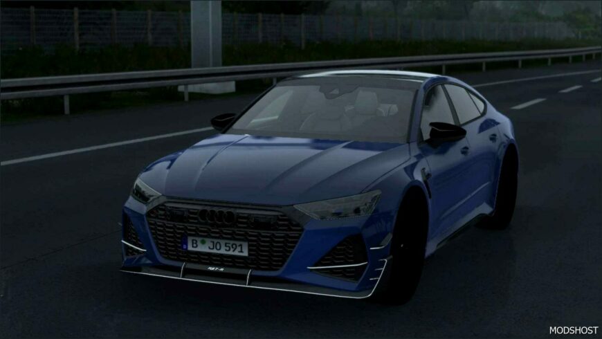 ETS2 Audi Car Mod: RS7 C8 2023 V1.3 (Featured)