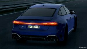 ETS2 Audi Car Mod: RS7 C8 2023 V1.3 (Image #2)