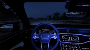 ETS2 Audi Car Mod: RS7 C8 2023 V1.3 (Image #3)