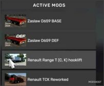 ETS2 Mod: Zaslaw D659 Pack Trailer V2.9.2 1.50 (Image #2)