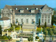 Sims 4 House Mod: OLD Family Manor (NO CC) (Image #2)