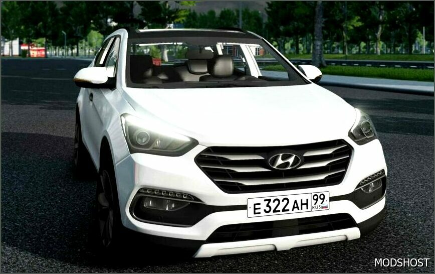 BeamNG Hyundai Car Mod: Santa FE 2016 V2.0 0.32 (Featured)