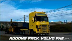 ETS2 Volvo Part Mod: Addons Pack Volvo FH3 V1.3 (Featured)