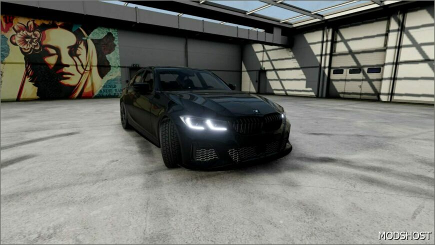 BeamNG BMW Car Mod: 3 Series G20 0.32 (Featured)