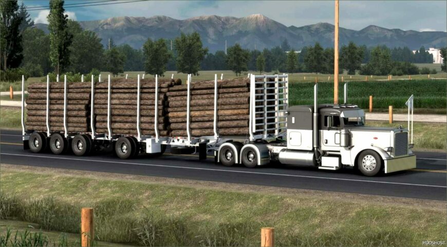 ATS Mod: Manac Logging Trailer V2.1.2 (Featured)