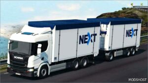 ETS2 Trailer Mod: Knapen K100 Tandem Addon V1.2.3 (Image #2)