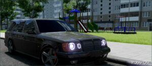 BeamNG Mercedes-Benz Car Mod: E-Class (S124) V1.1 0.32 (Image #2)