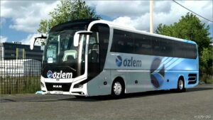 ETS2 MAN Skin Mod: 2023 MAN Lion’s Coach Cankiri Ozlem Coating (Image #2)