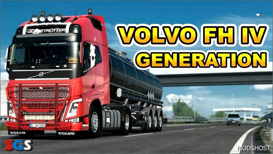 ETS2 Volvo Truck Mod: FH IV Generation with Trailers VIP 1.50 (Featured)