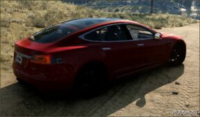 BeamNG Tesla Car Mod: Model S Fixed 32 Config 0.32 (Image #4)