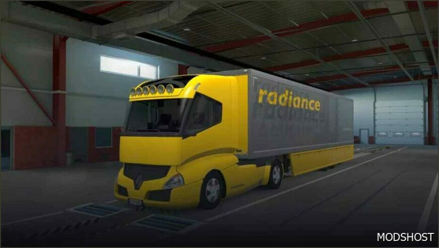 ETS2 Renault Truck Mod: Radiance Concept V2.0 (Featured)